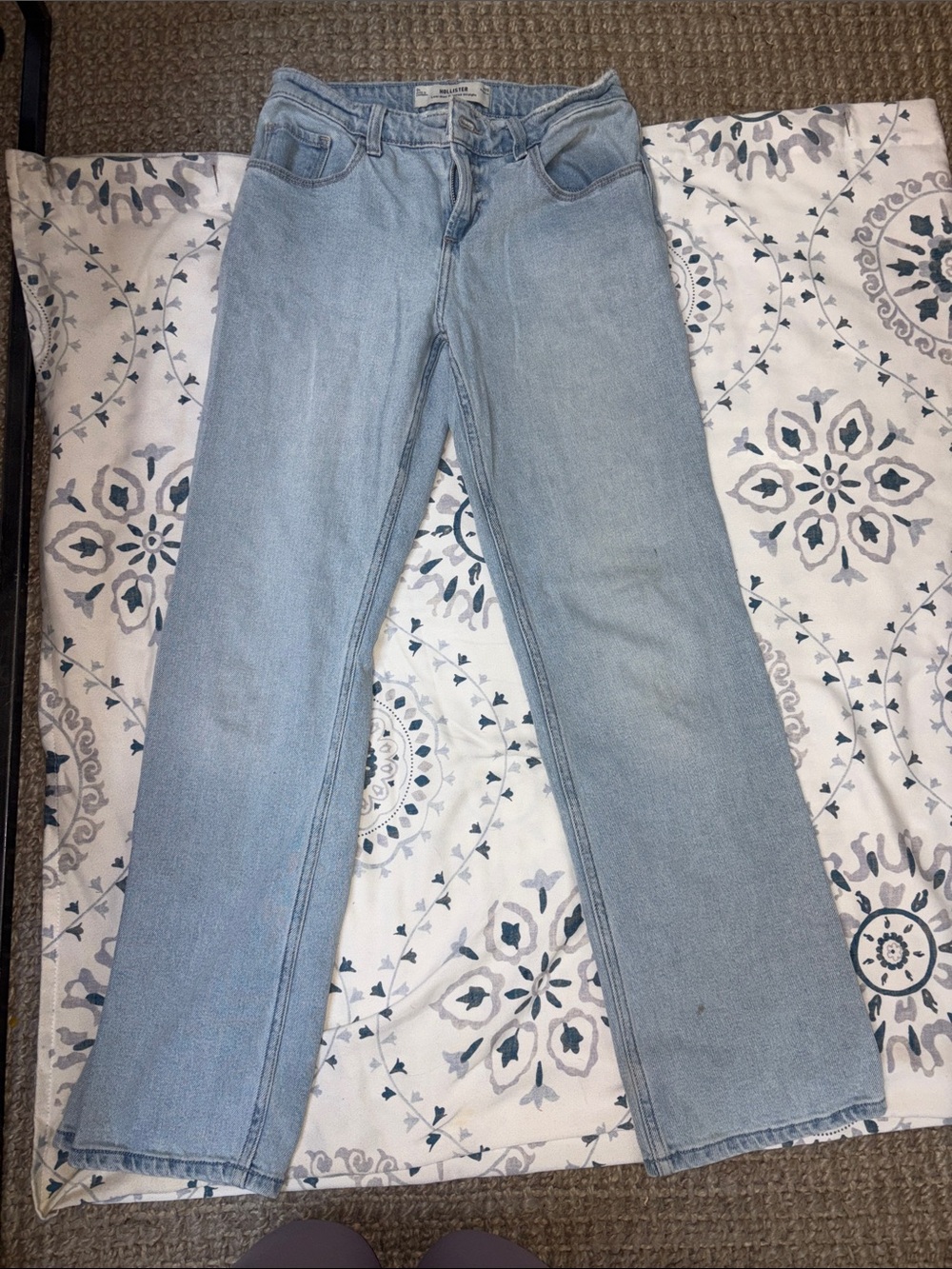 Hollister Light Wash Women's Straight-Leg Jeans sz25